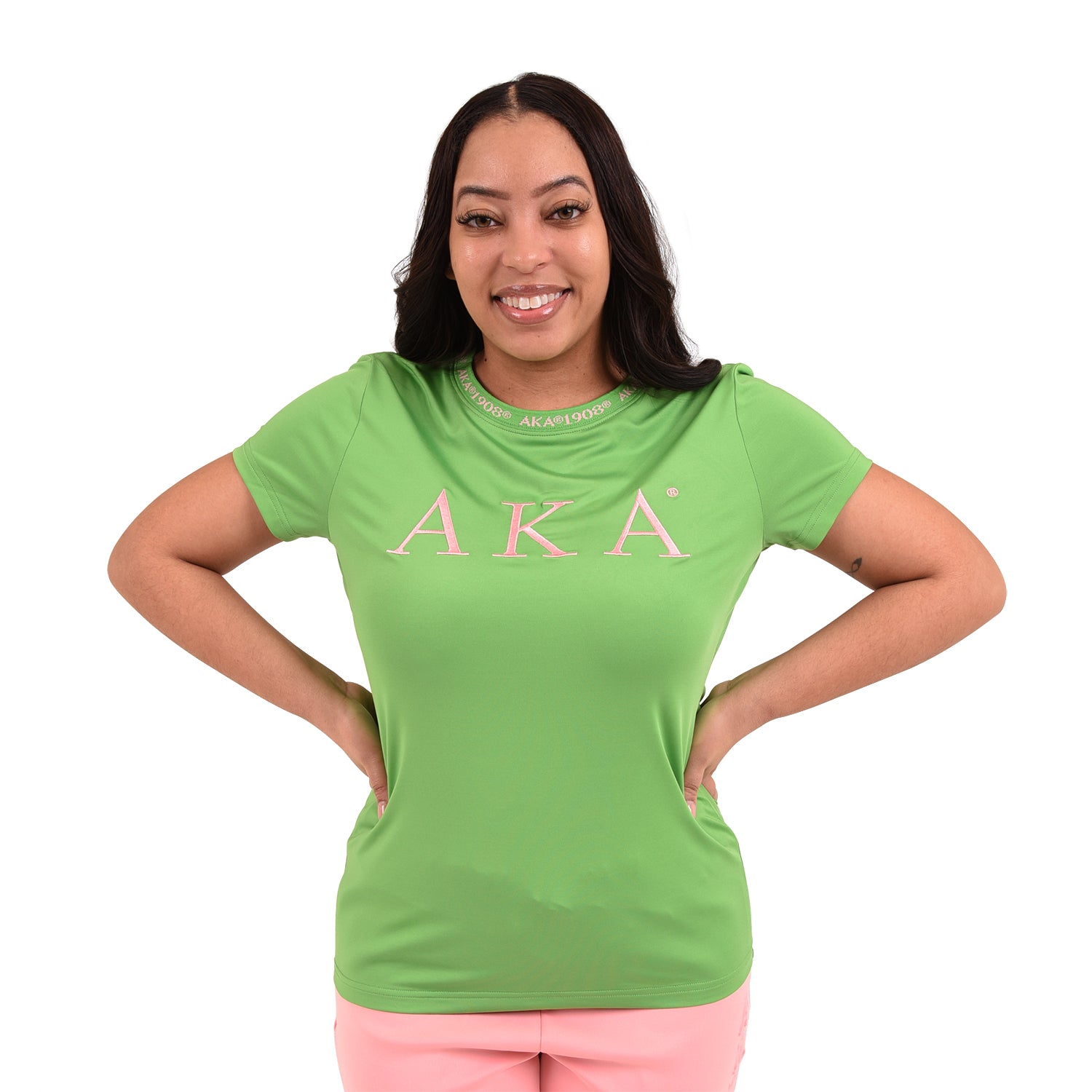 AKA Jacquard Tee (Green)