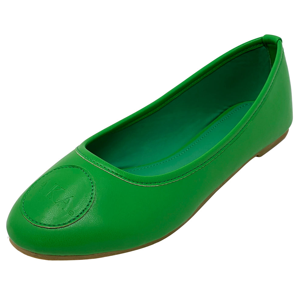 Green AKA Ballet Flats