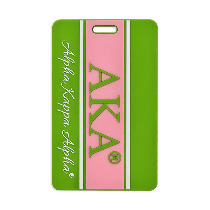Alpha Kappa Alpha Luggage Tag