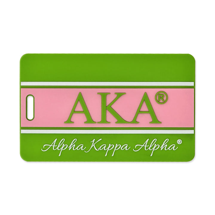 Alpha Kappa Alpha Luggage Tag
