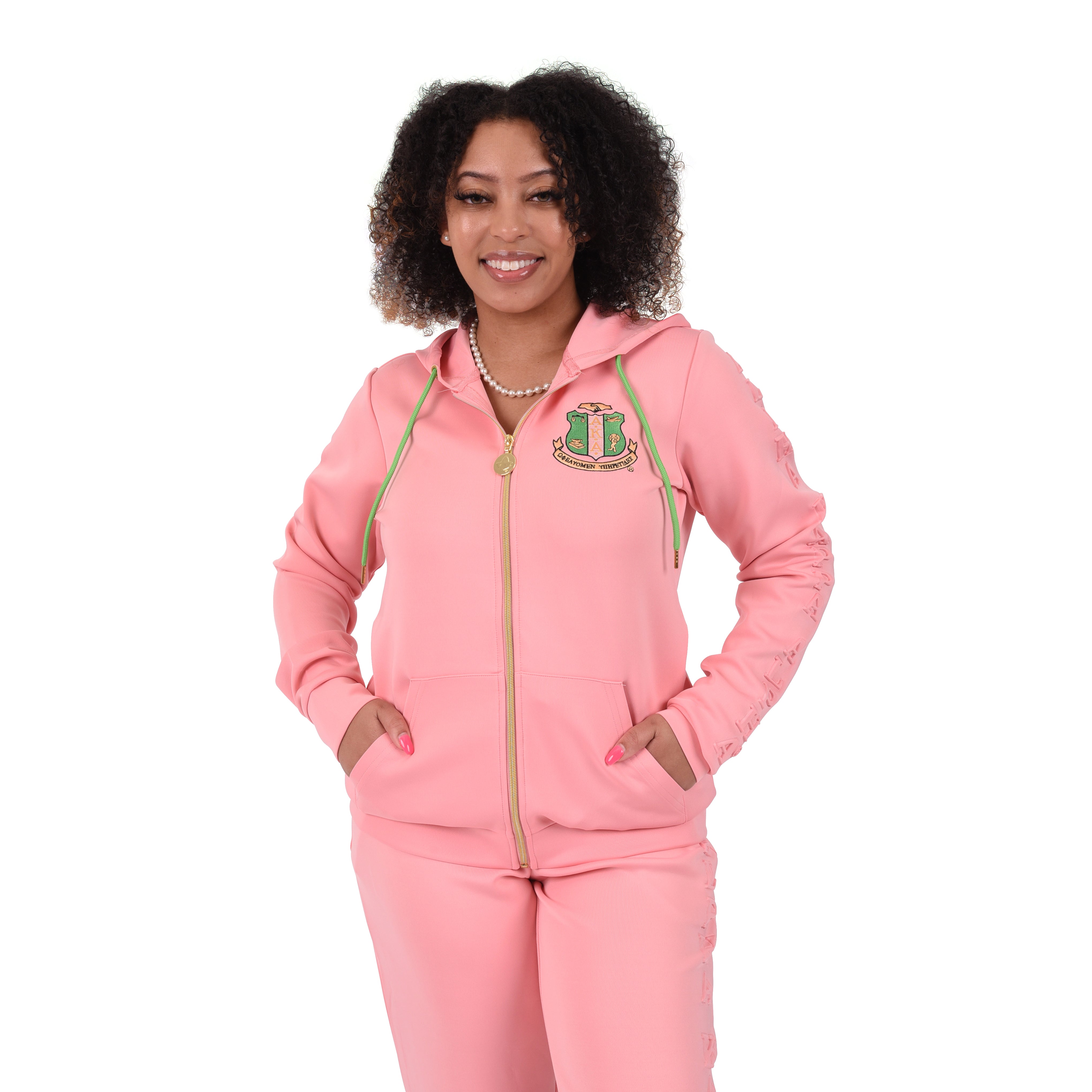 AKA Signature Embossed Jacket – RealGreek.com