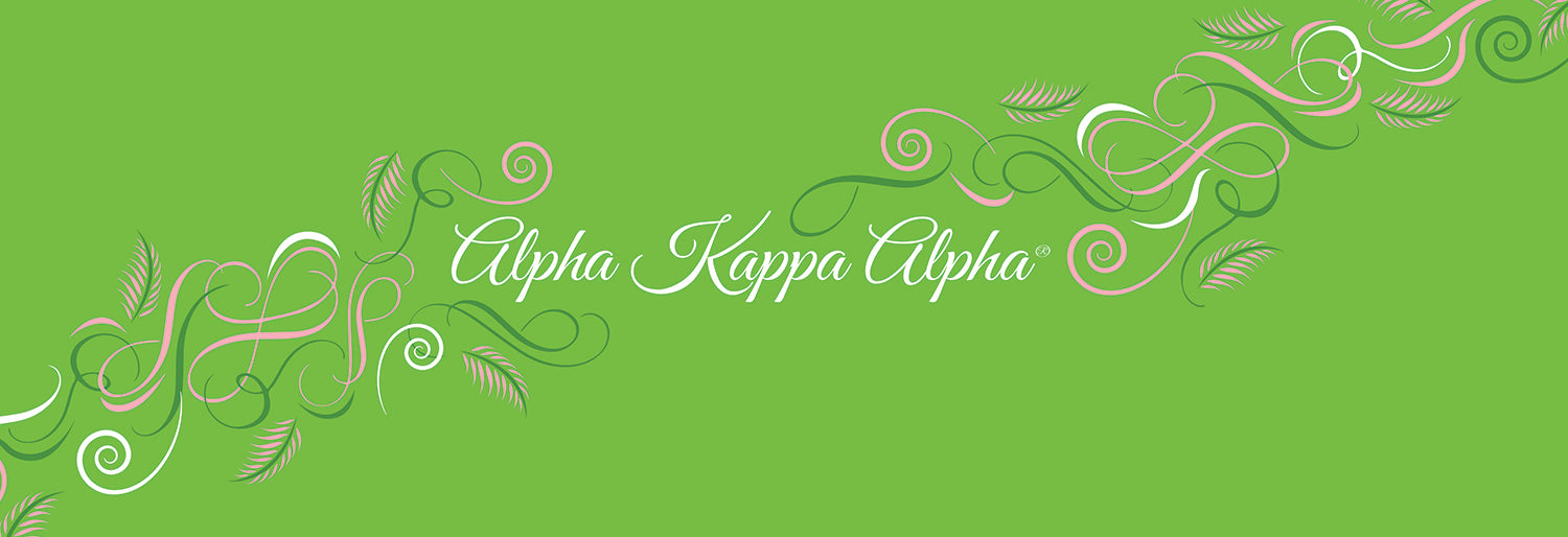 Green Calligraphy Scarf