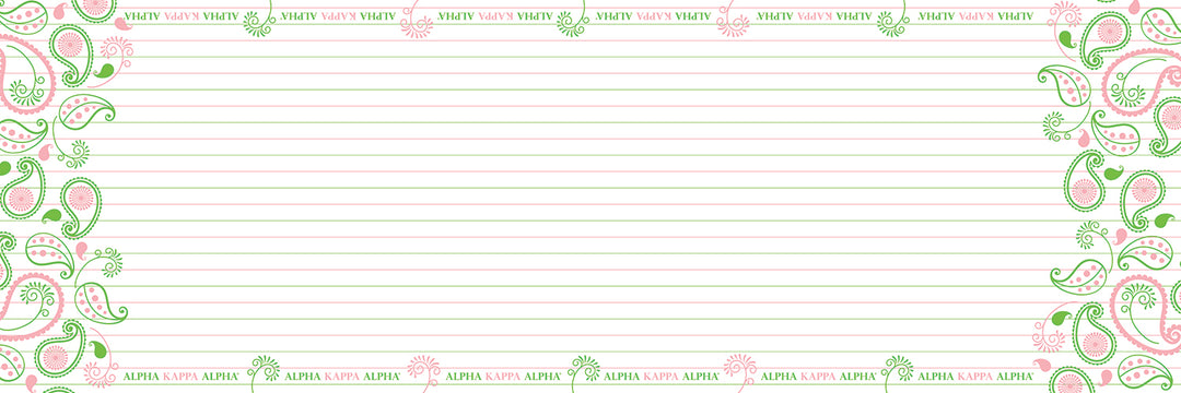 Paisley Pinstripe Scarf