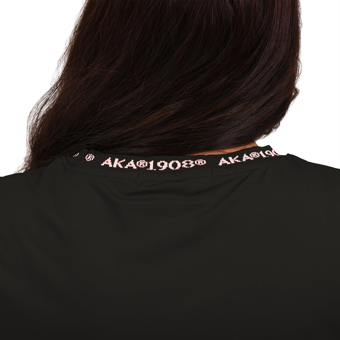 AKA Jacquard Tee (Black)