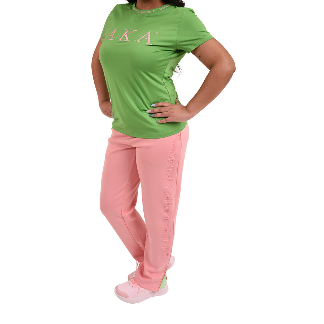 AKA Jacquard Tee (Green)