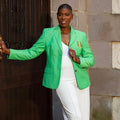 AKA Classic Green Blazer