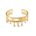 AKA Statement Cuff Bracelet-Gold