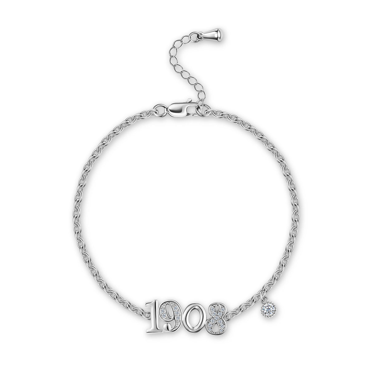 1908 Tennis Bracelet-Silver