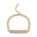 1908 Crystal Bracelet-Gold