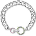The AKA Color‑Lock Bracelet-Silver