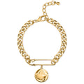 The Ivy Pin‑Drop Bracelet-Gold
