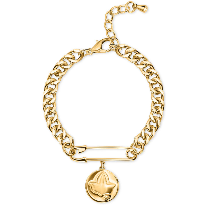 The Ivy Pin‑Drop Bracelet-Gold