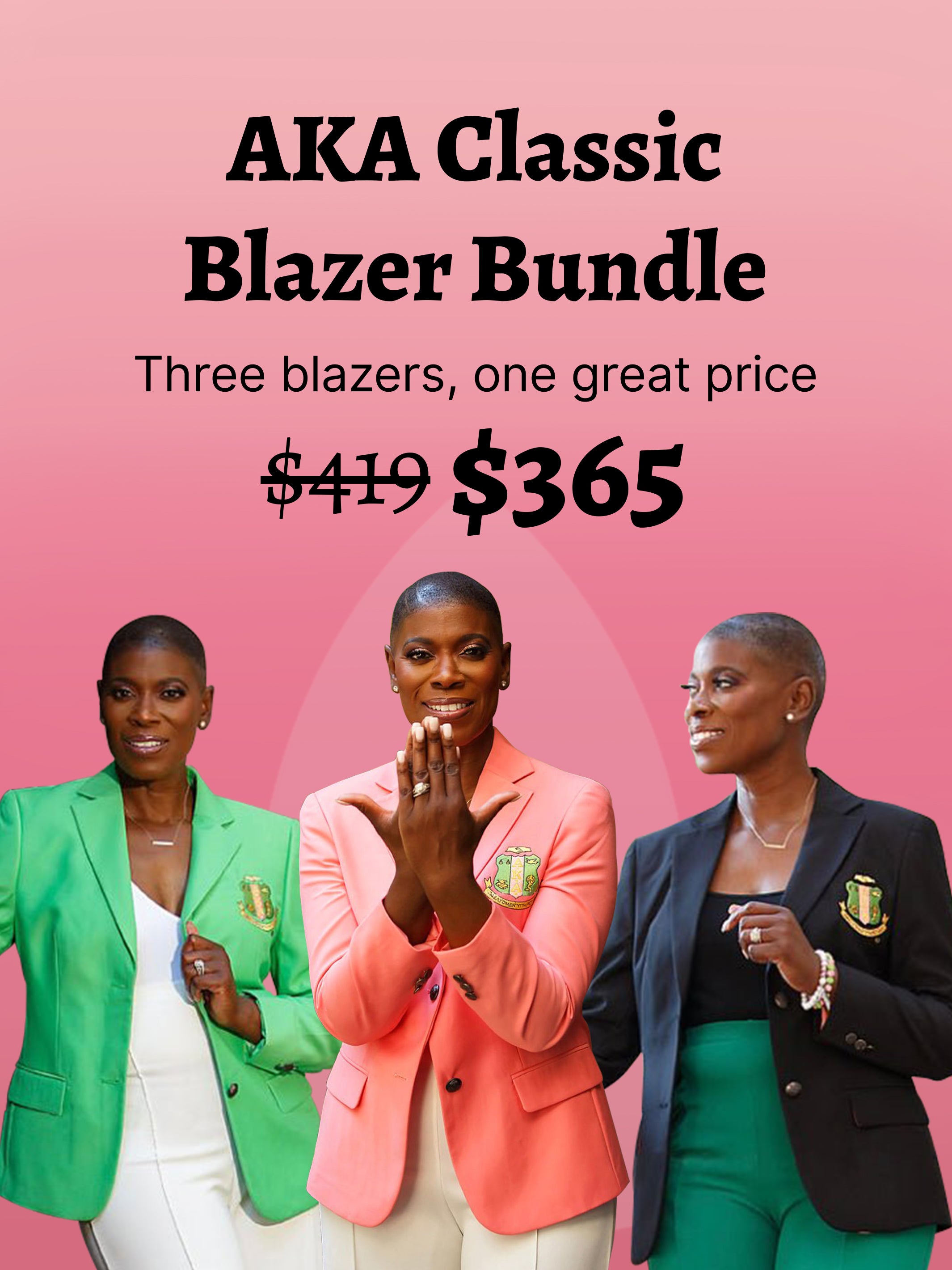 AKA Professional Attire | AKA Blazers | Alpha Kappa Alpha Blazer