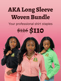 AKA Long Sleeve Woven Bundle