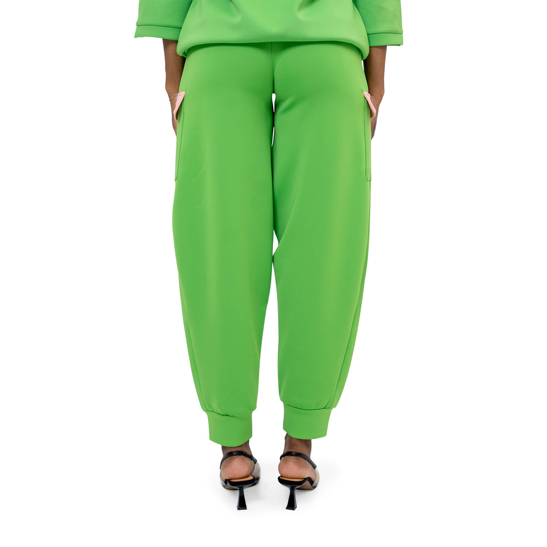 Green Luxe Cargo Joggers