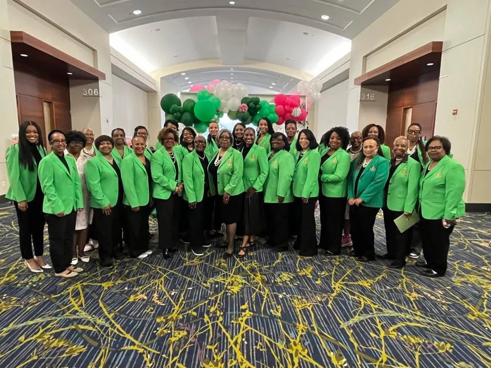 AKA Classic Green Blazer