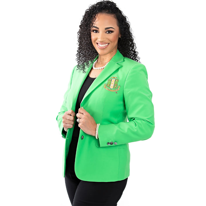 AKA Classic Green Blazer