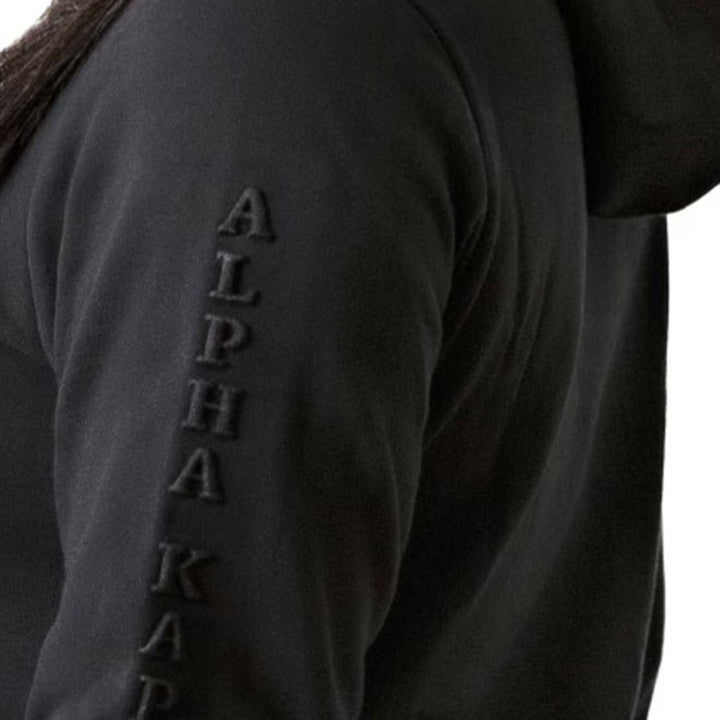 AKA Midnight Embossed Pullover Hoodie