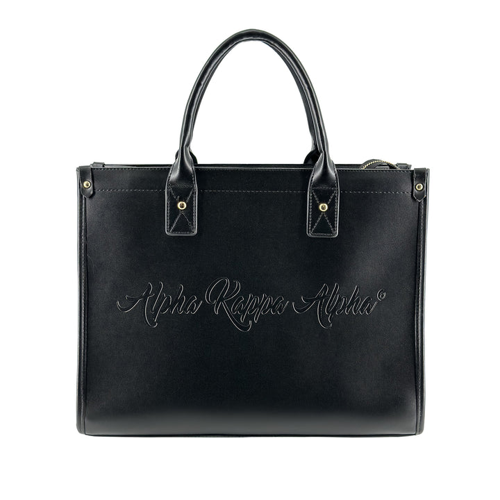 "Alpha Kappa Alpha" Midnight Tote Bag