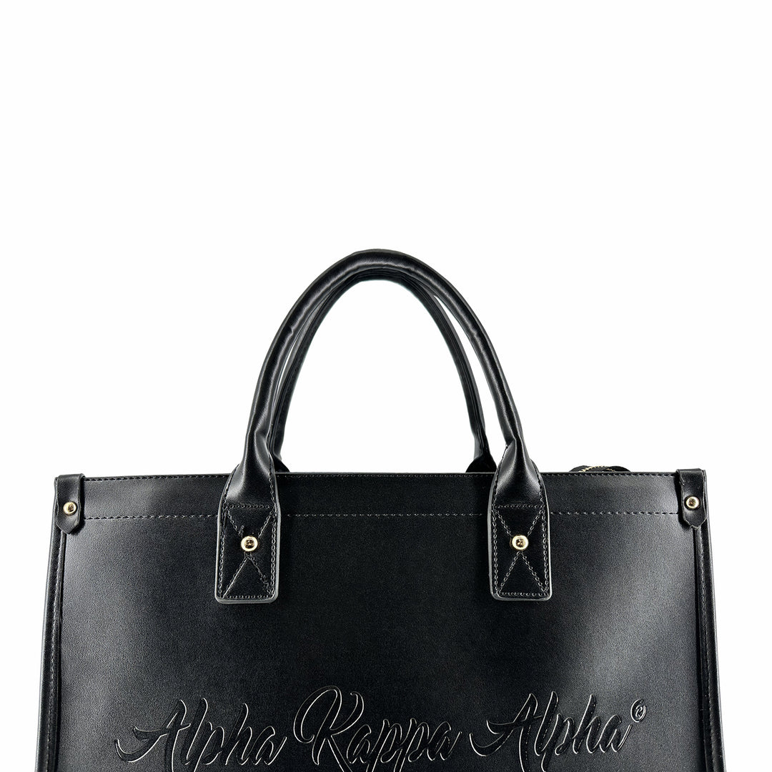"Alpha Kappa Alpha" Midnight Tote Bag