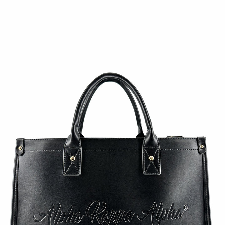 "Alpha Kappa Alpha" Midnight Tote Bag