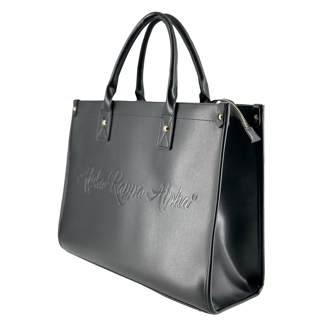 "Alpha Kappa Alpha" Midnight Tote Bag