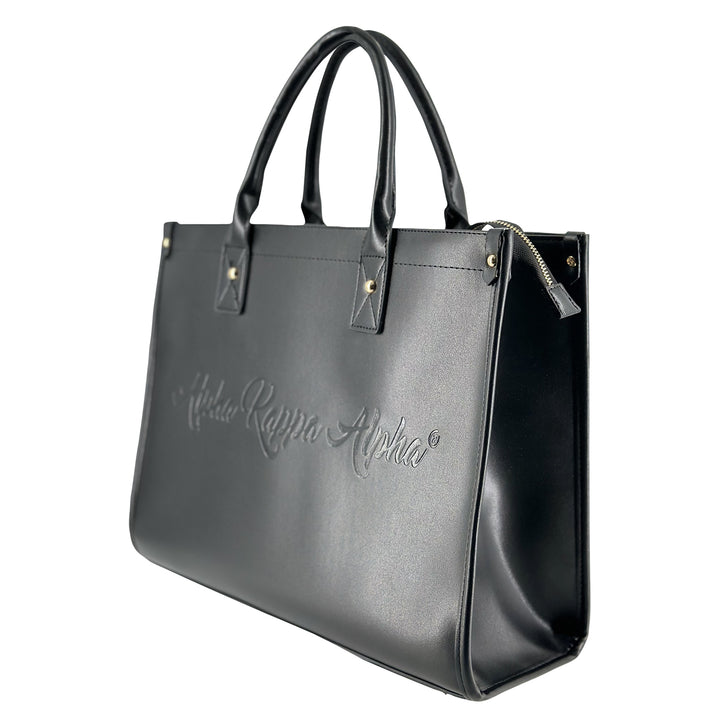"Alpha Kappa Alpha" Midnight Tote Bag