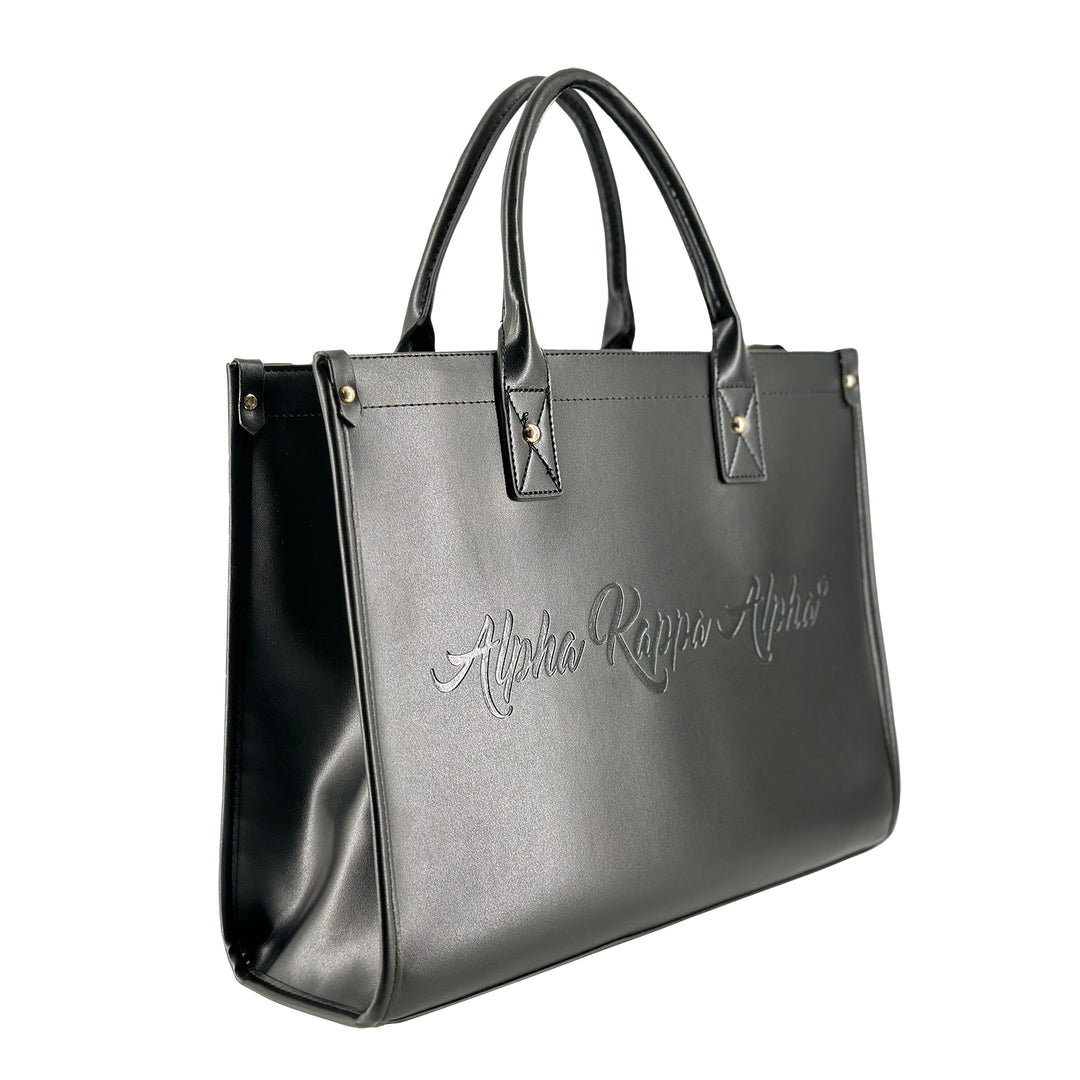 "Alpha Kappa Alpha" Midnight Tote Bag