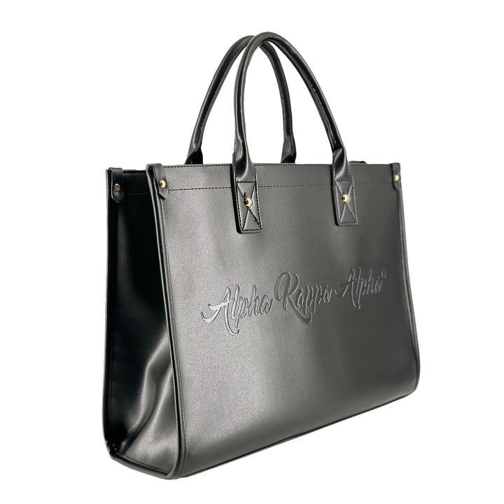 "Alpha Kappa Alpha" Midnight Tote Bag