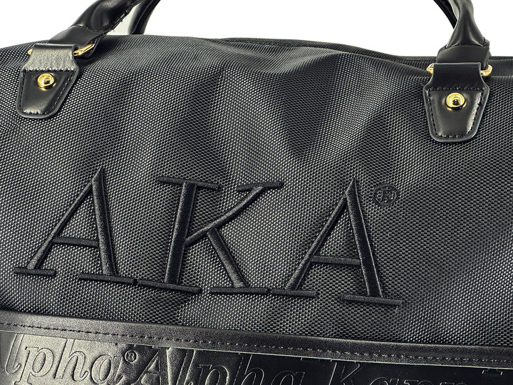 AKA Raised Stitch Rolling Duffle