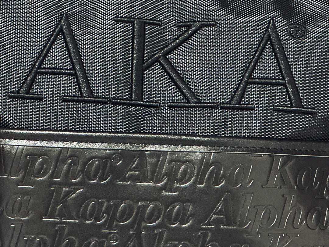 AKA Raised Stitch Rolling Duffle