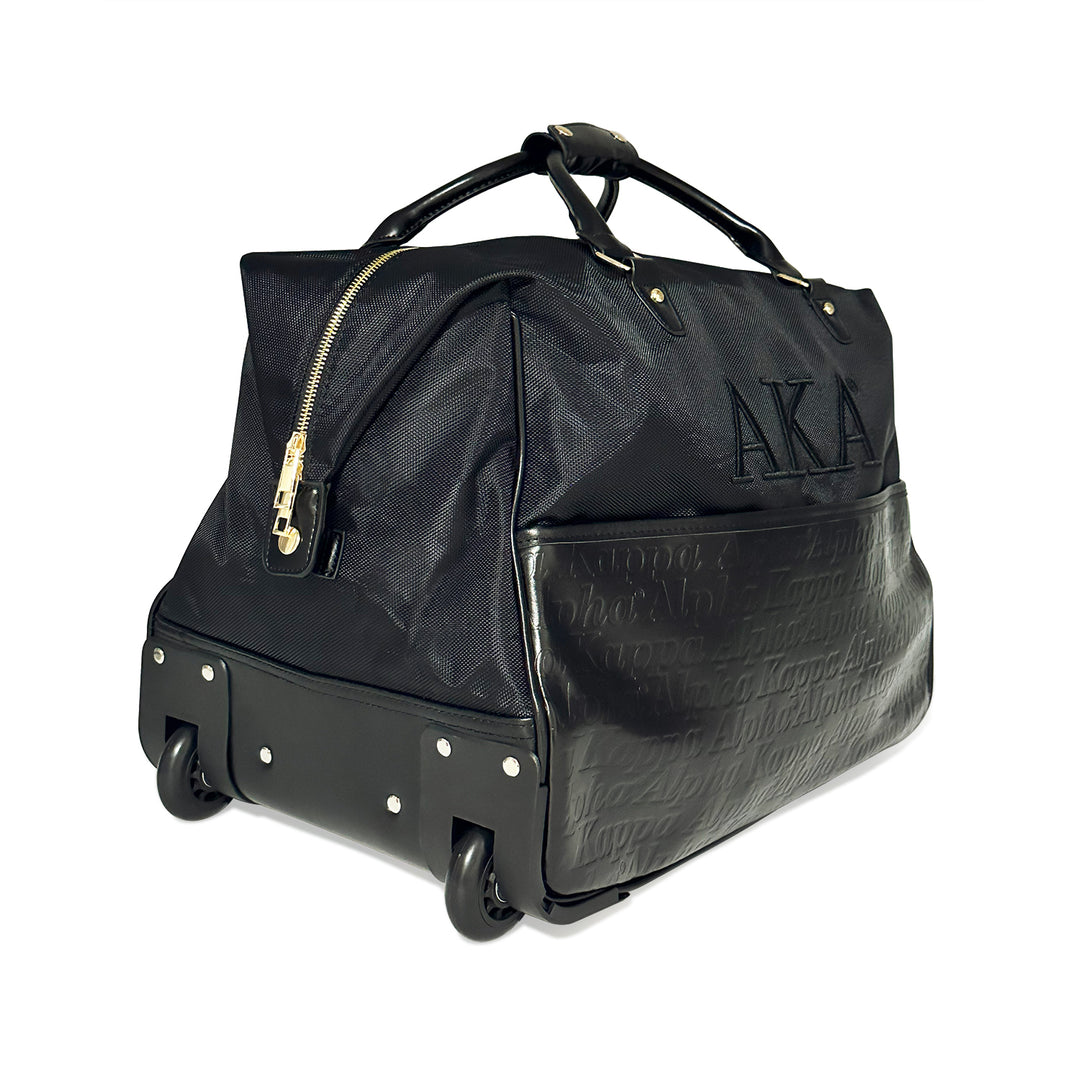 AKA Raised Stitch Rolling Duffle