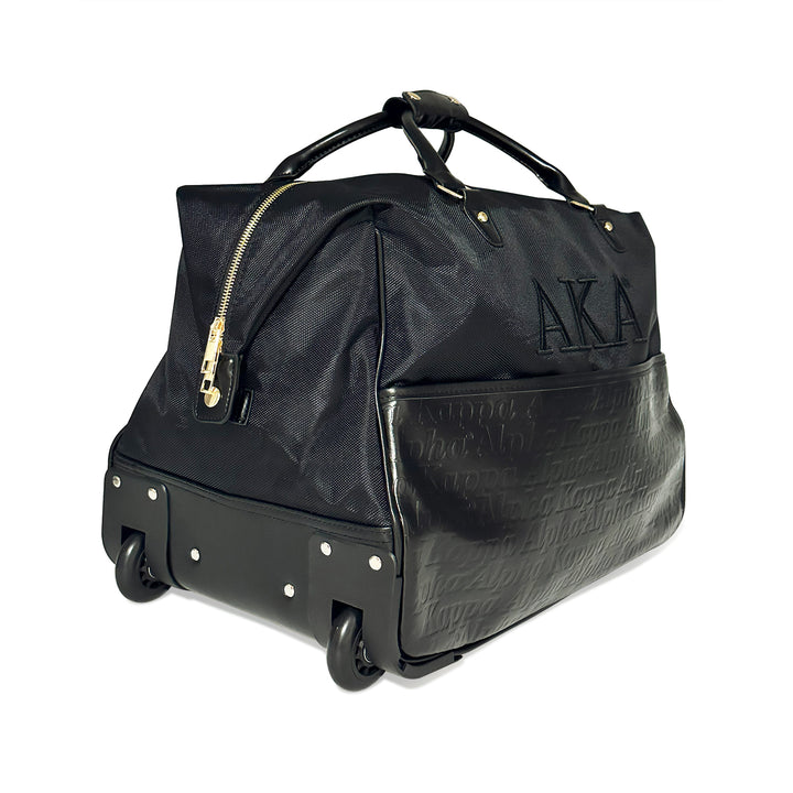 AKA Raised Stitch Rolling Duffle