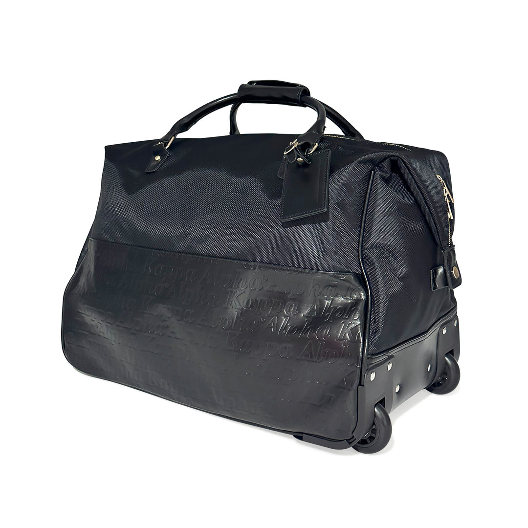 AKA Raised Stitch Rolling Duffle