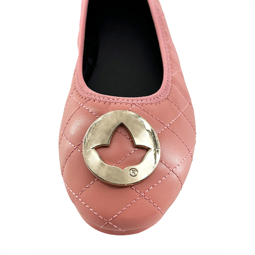 AKA Pink Quilted Flat