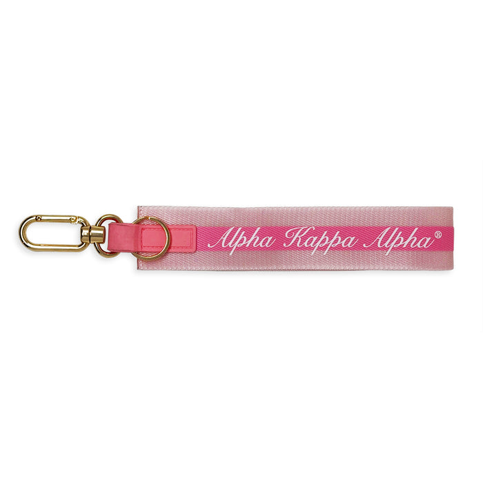 Alpha Kappa Alpha Key Chain-Pink