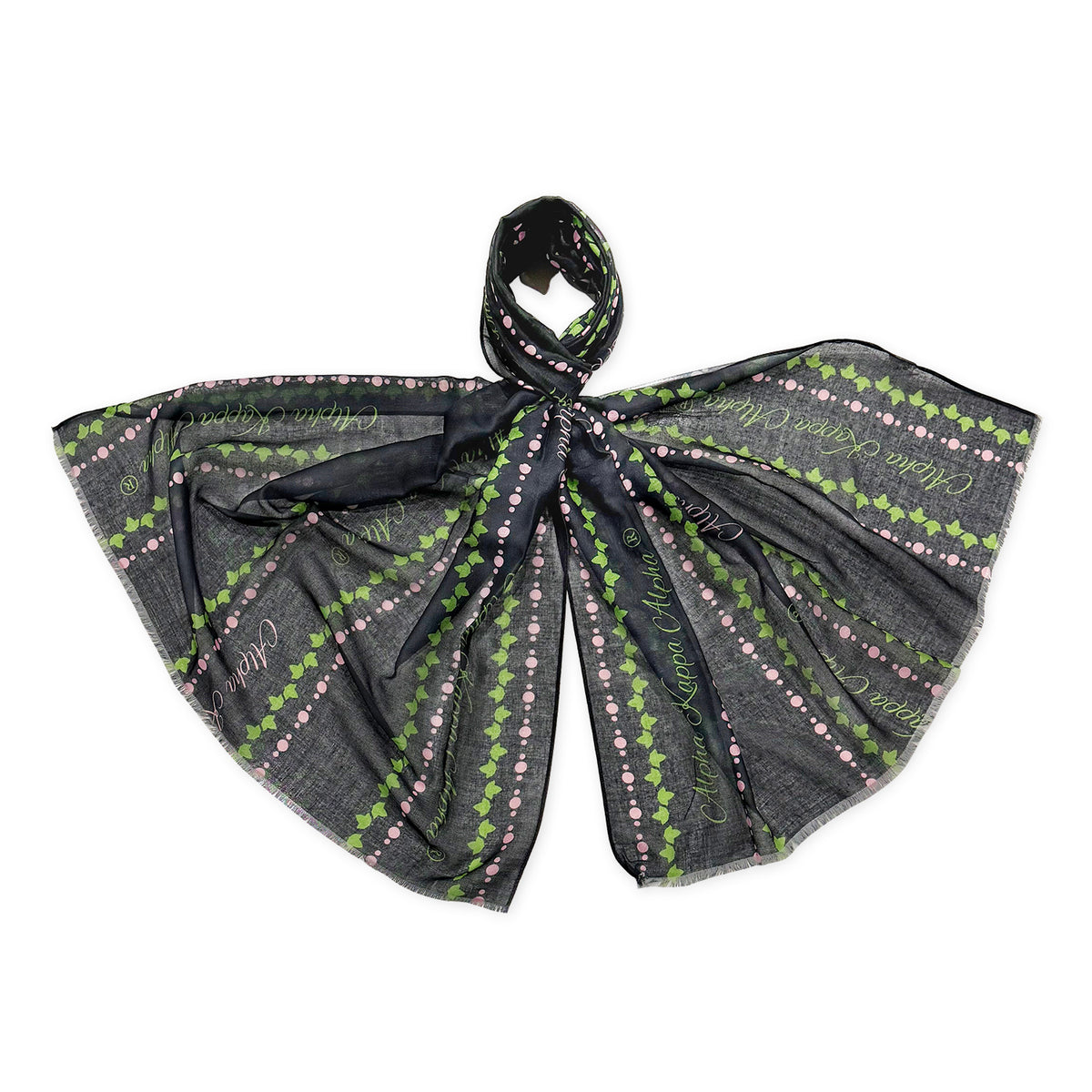 AKA Ivy Black Scarf