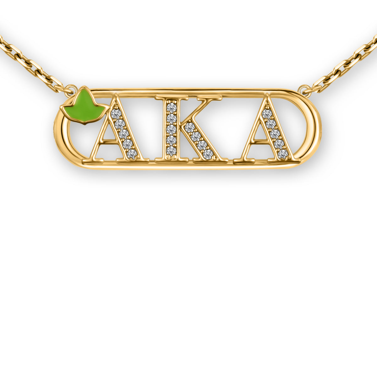 AKA Mini Ivy Necklace-Gold