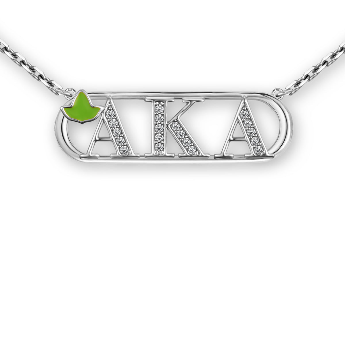AKA Mini Ivy Necklace-Silver