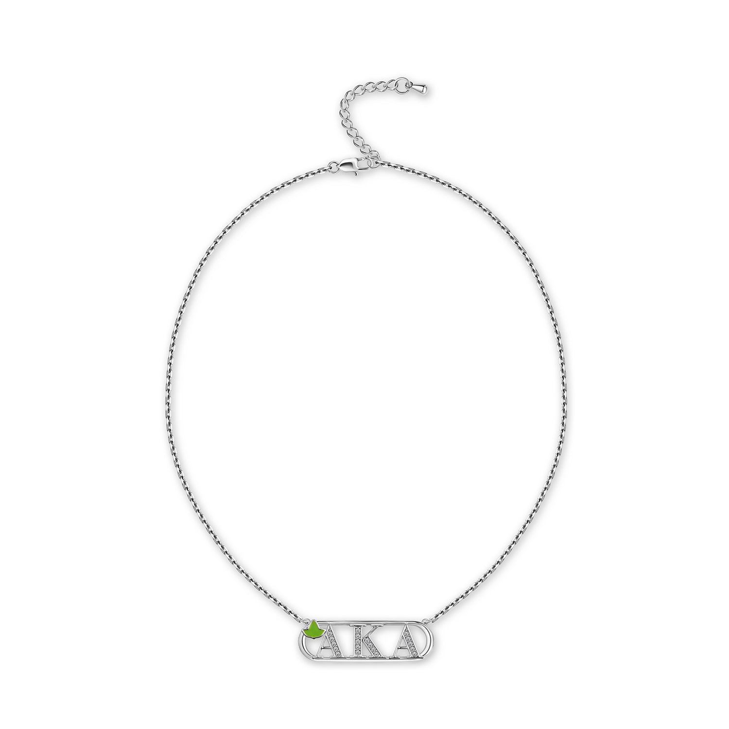 AKA Mini Ivy Necklace-Silver