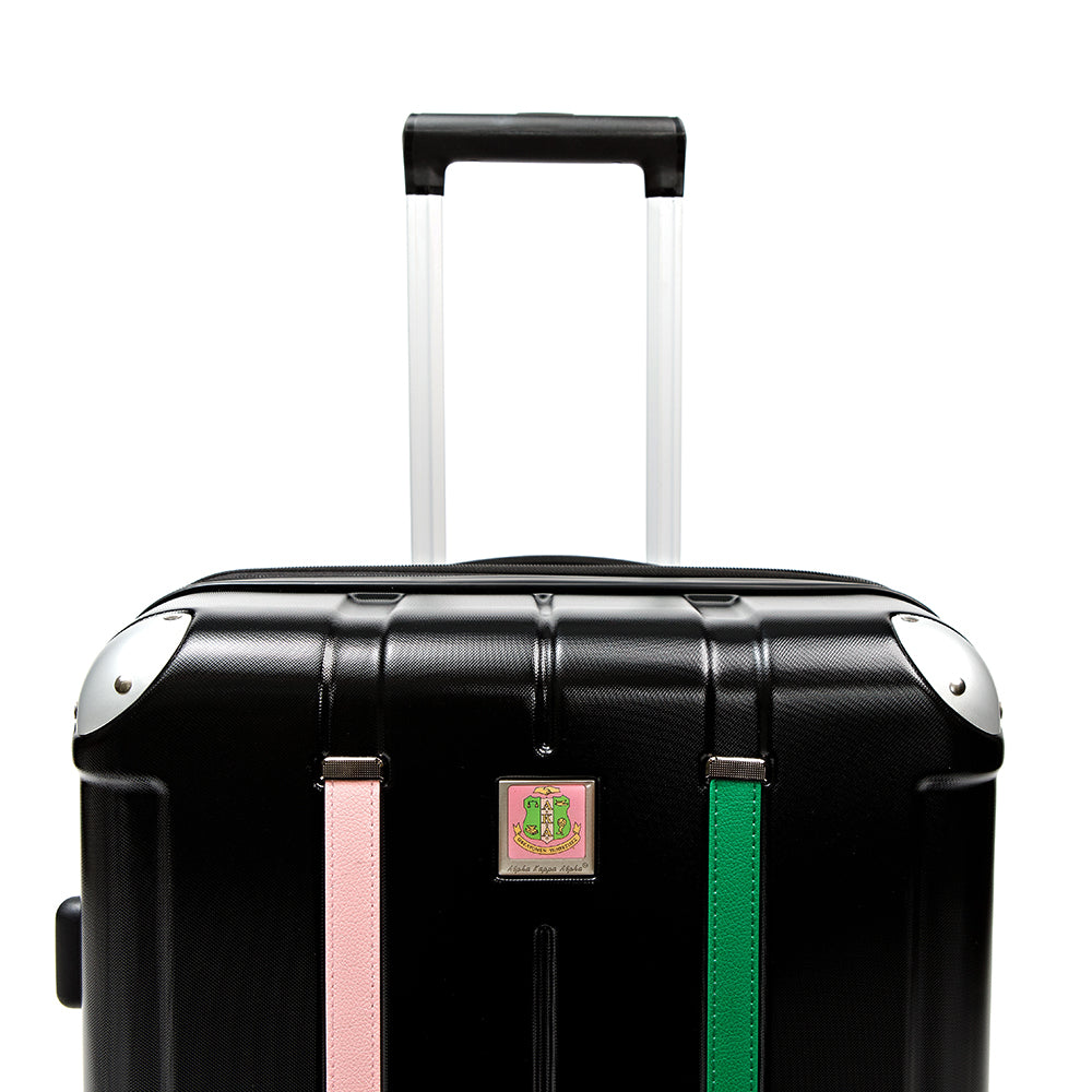 AKA 3 Piece Black PC Luggage Set (28/24/20)