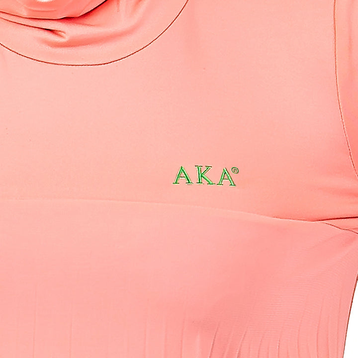 AKA Asymmetric Pleated Mock