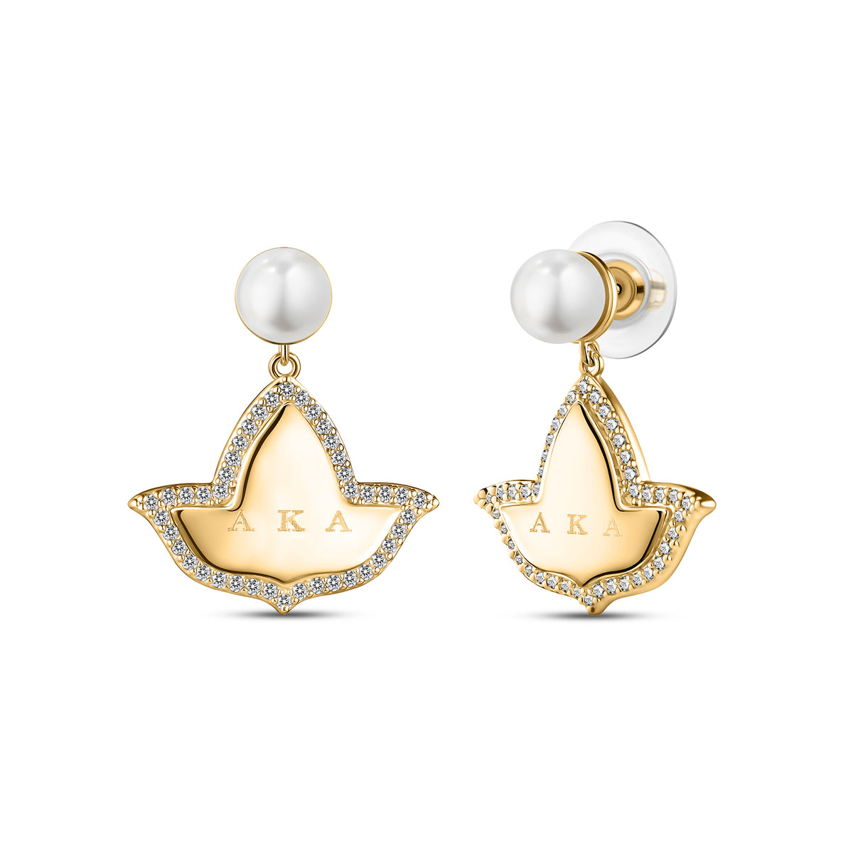 Ivy Pearl AKA Earrings-Gold