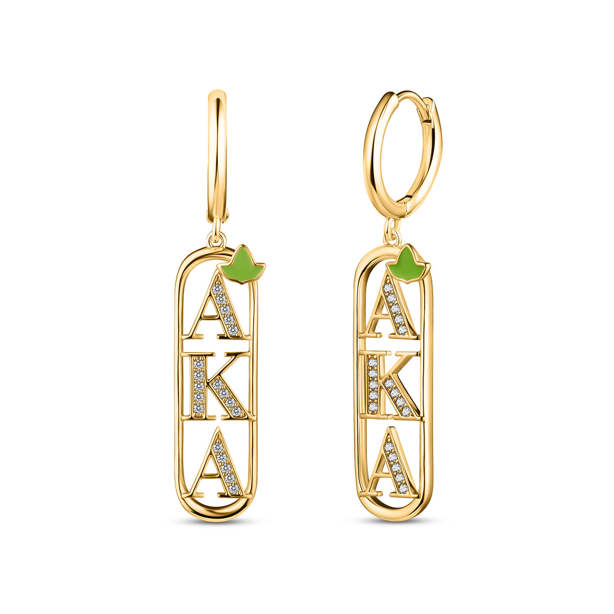 AKA Mini Ivy Earrings-Gold