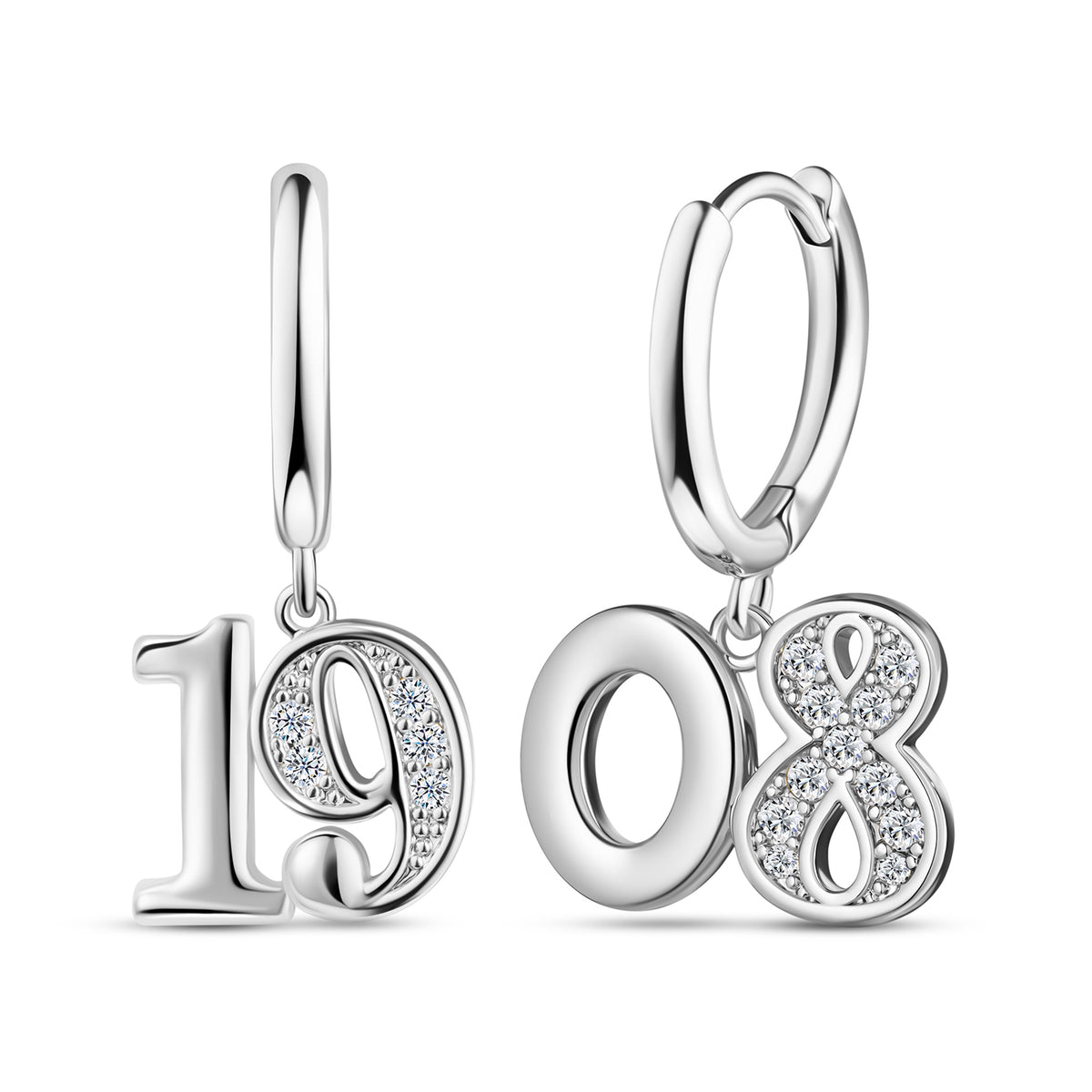 19 08 Earrings-Silver