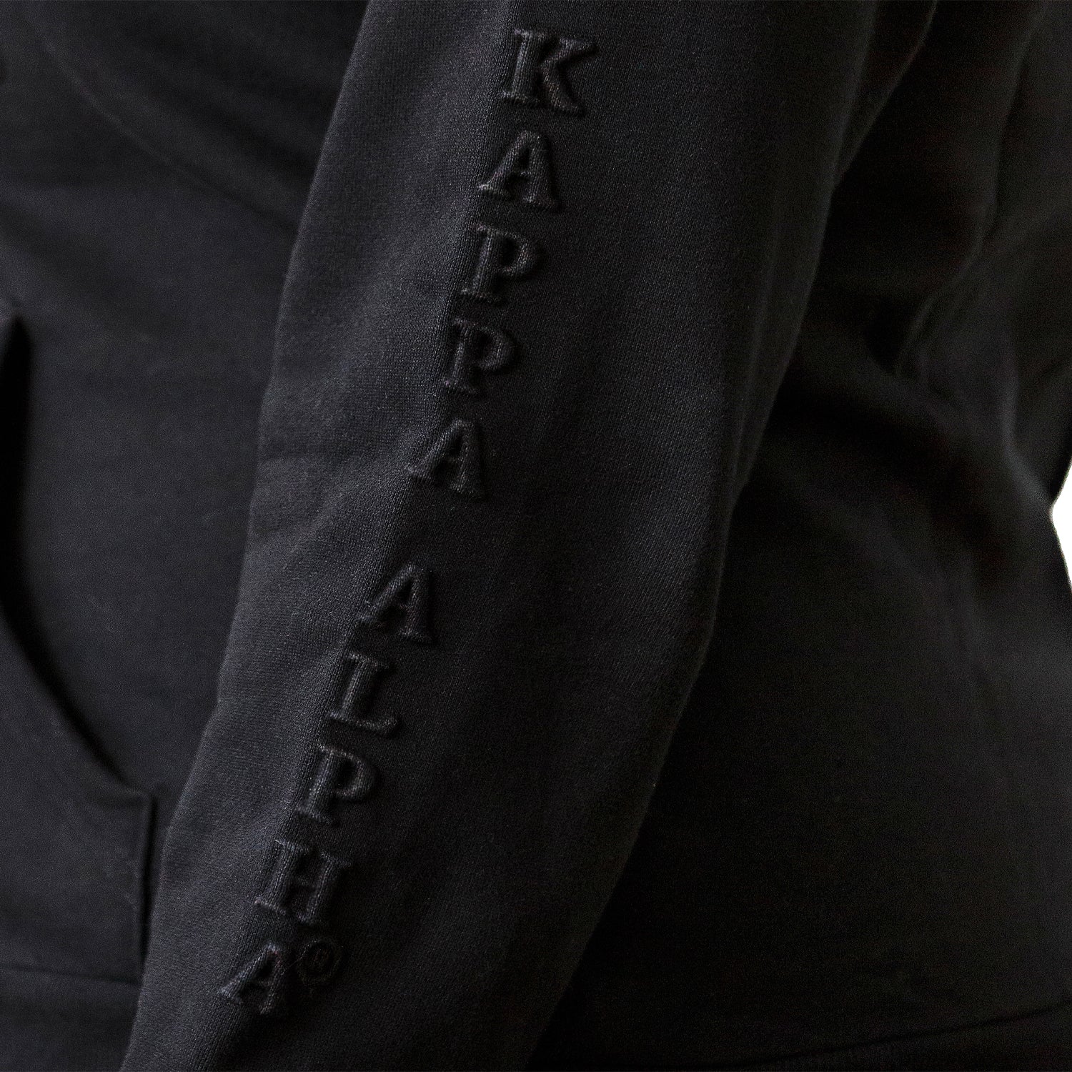 AKA Midnight Embossed Zip Hoodie – RealGreek.com