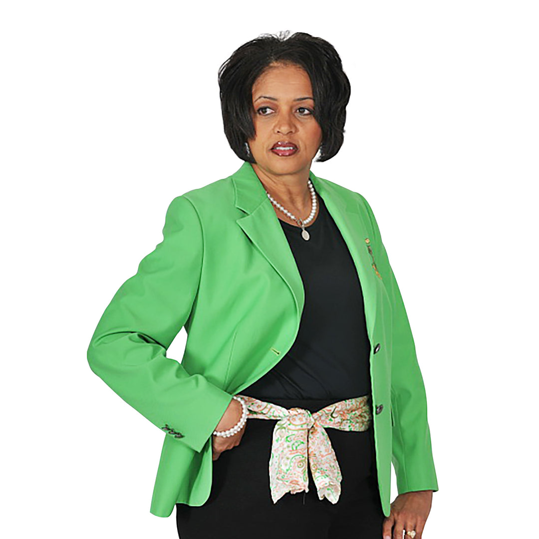 AKA Classic Green Blazer