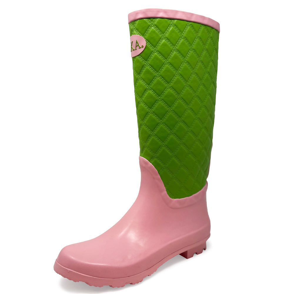 AKA Quilted Rain Boot