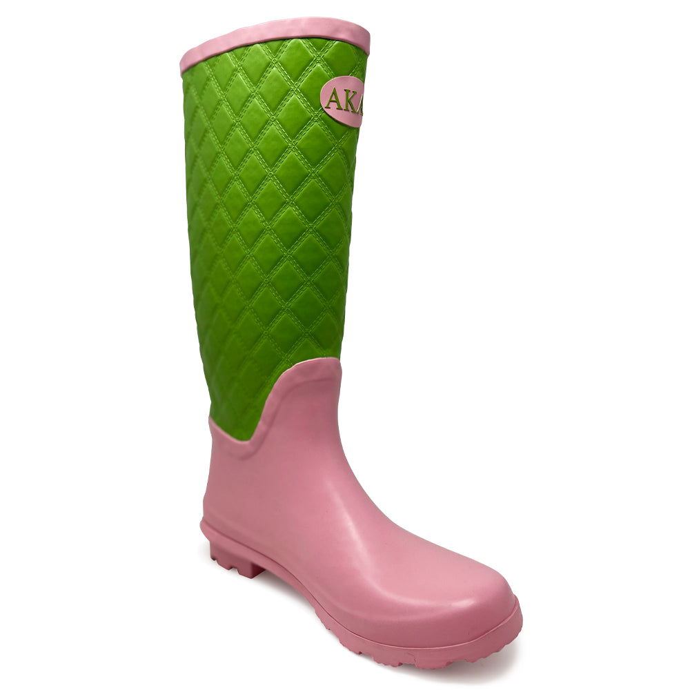 AKA Quilted Rain Boot
