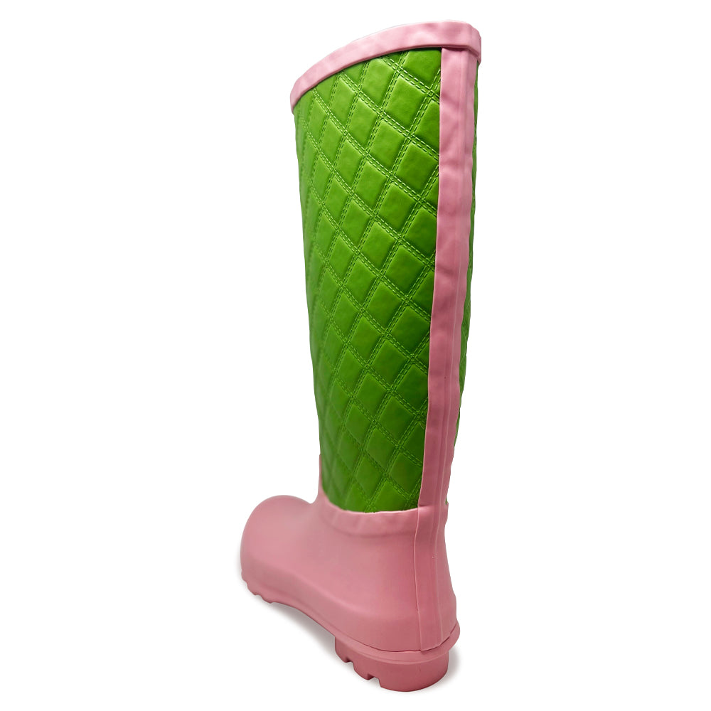 AKA Quilted Rain Boot